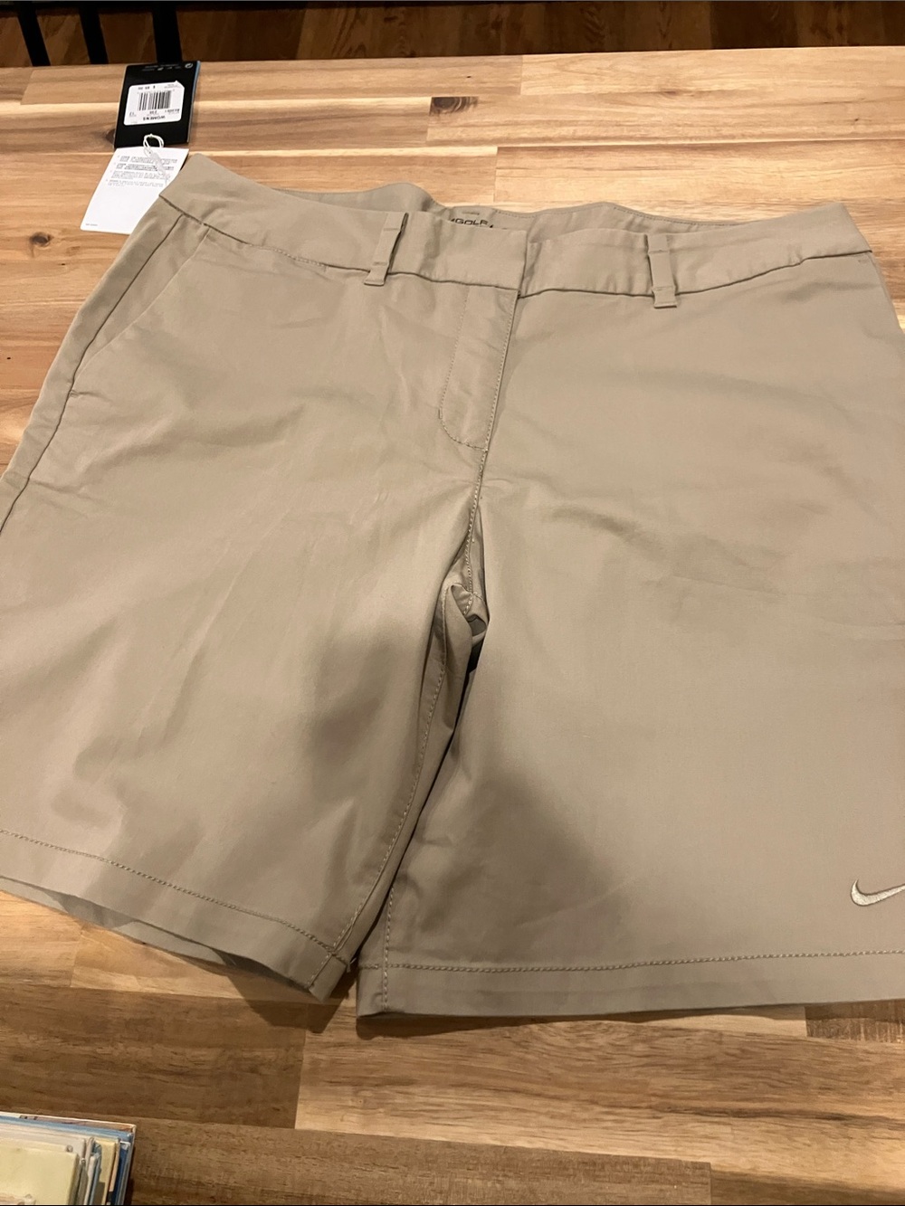Nike Women’s Khaki Performance Bermuda Shorts